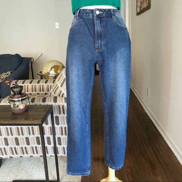 Missguided Denim - 3/$25 Missguided Riot High Rise Dark Mom Jeans
